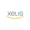 Xelig.com logo, a brandable .com business name for sale