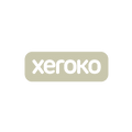 Xeroko.com logo, a brandable .com business name for sale