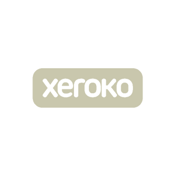 Xeroko.com logo, a brandable .com business name for sale
