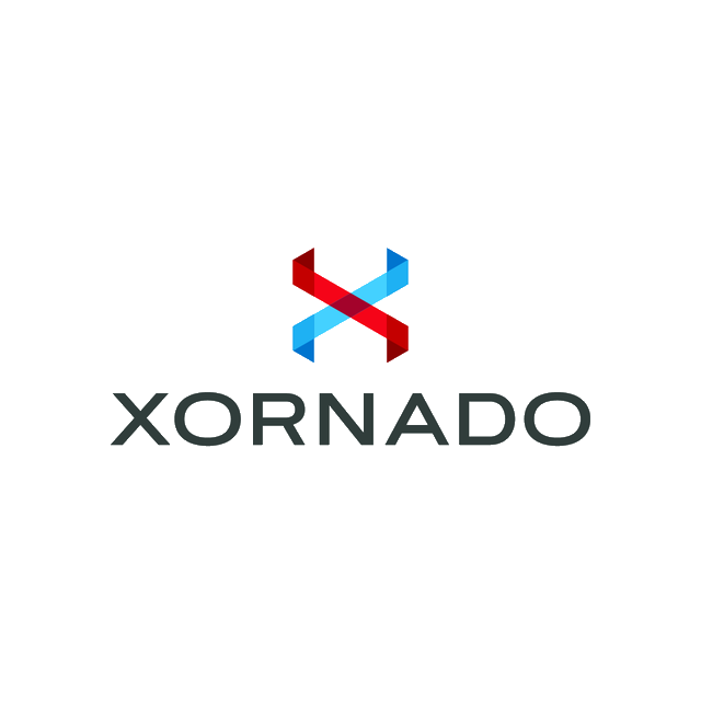 Xornado.com logo, a brandable .com business name for sale