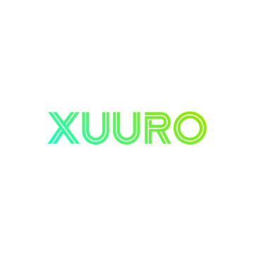 Xuuro.com logo, a brandable .com business name for sale
