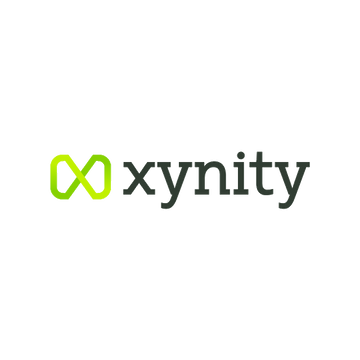 Xynity.com logo, a brandable .com business name for sale