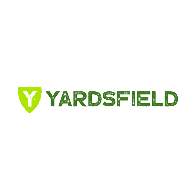 Yardsfield.com logo, a brandable .com business name for sale