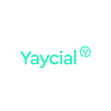 Yaycial.com logo, a brandable .com business name for sale