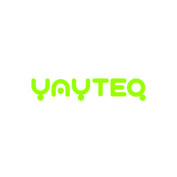 Yayteq.com logo, a brandable .com business name for sale