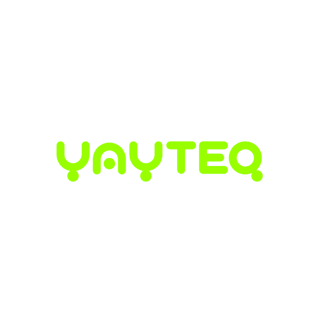 Yayteq.com logo, a brandable .com business name for sale