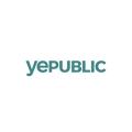 Yepublic.com logo, a brandable .com business name for sale