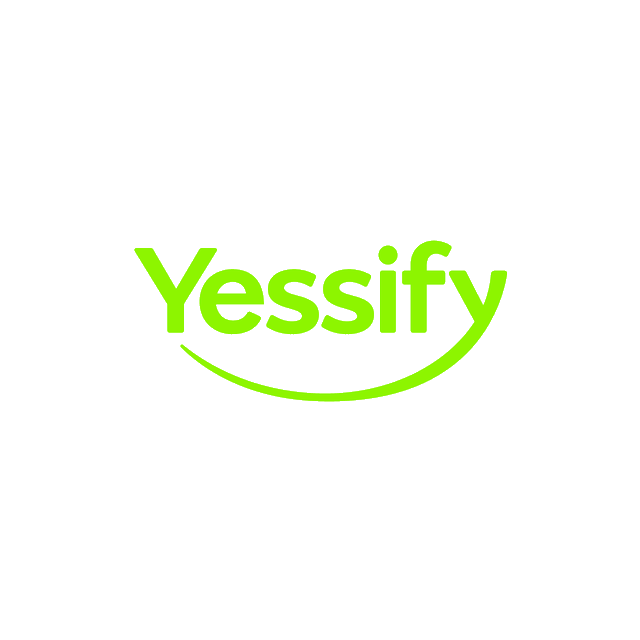 Yessify.com logo, a brandable .com business name for sale