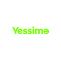 Yessimo.com logo, a brandable .com business name for sale