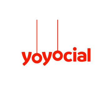Yoyocial.com logo, a brandable .com business name for sale