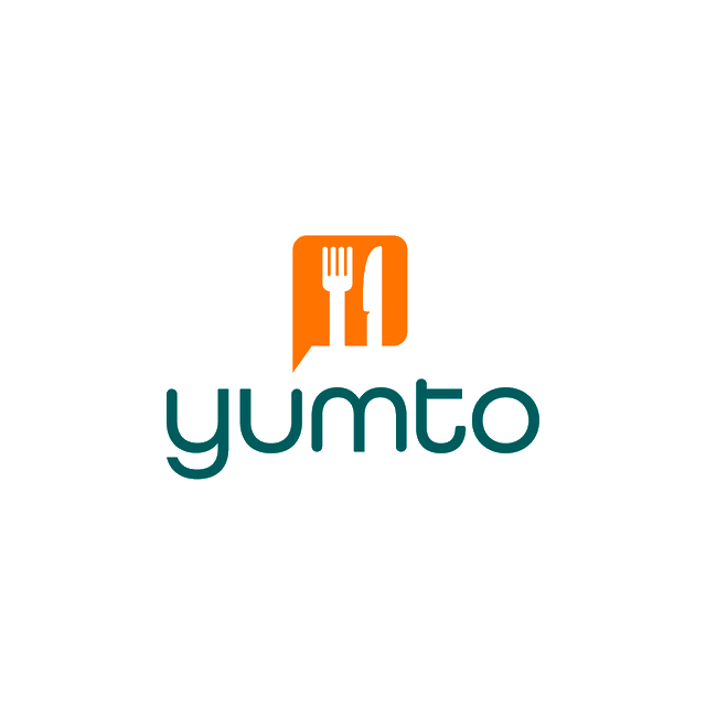 Yumto.com logo, a brandable .com business name for sale