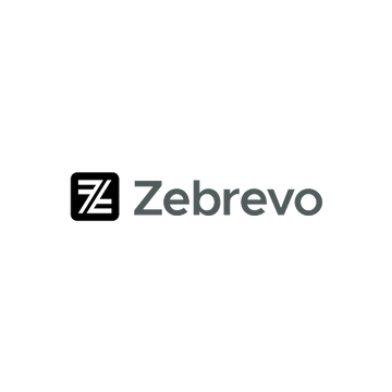 Zebrevo.com logo, a brandable .com business name for sale