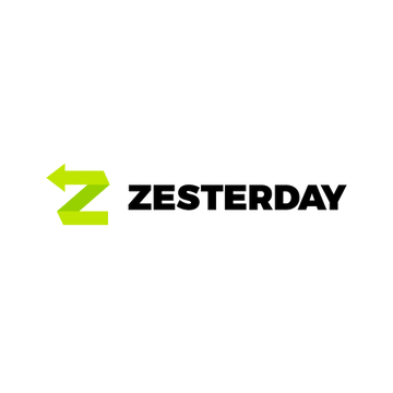 Zesterday.com logo, a brandable .com business name for sale
