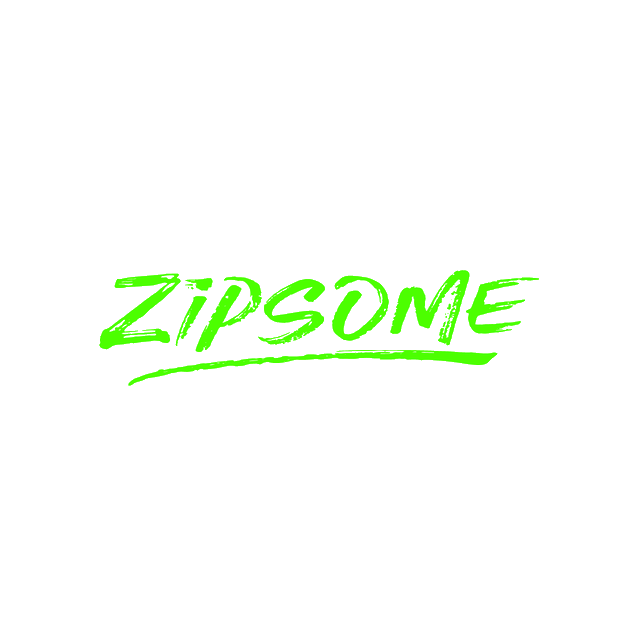Zipsome.com logo, a brandable .com business name for sale