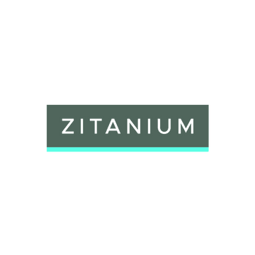 Zitanium.com logo, a brandable .com business name for sale