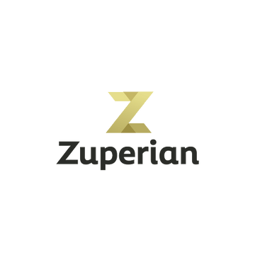 Zuperian.com logo, a brandable .com business name for sale