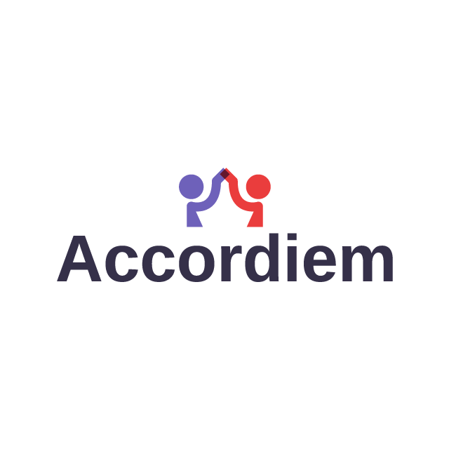 accordiem.com logo, a brandable .com business name for sale