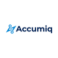 accumiq.com logo, a brandable .com business name for sale