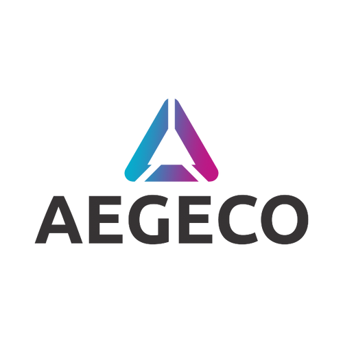 aegeco.com logo, a brandable .com business name for sale