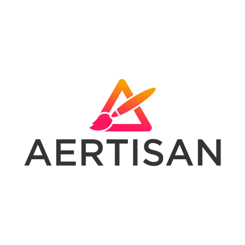 aertisan.com logo, a brandable .com business name for sale