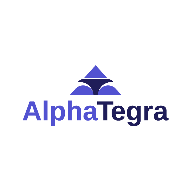 alphategra.com logo, a brandable .com business name for sale
