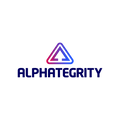 Alphategrity.com logo, a brandable .com business name for sale