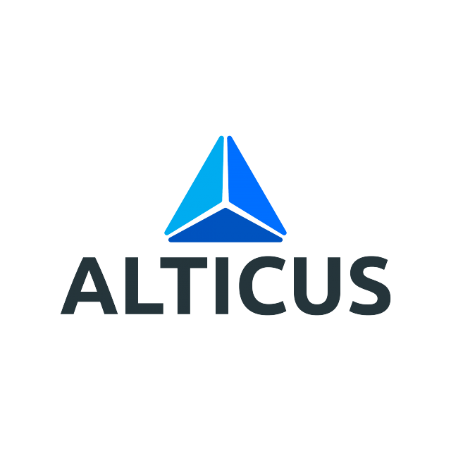 Alticus.com logo, a brandable .com business name for sale