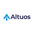 Altuos.com logo, a brandable .com business name for sale