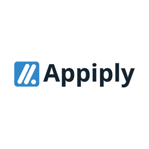 appiply.com logo, a brandable .com business name for sale