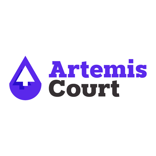 Artemiscourt.com logo, a brandable .com business name for sale