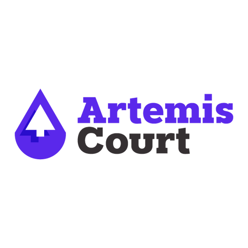 Artemiscourt.com logo, a brandable .com business name for sale