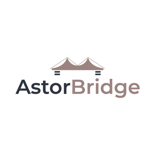 AstorBridge.com logo, a brandable .com business name for sale