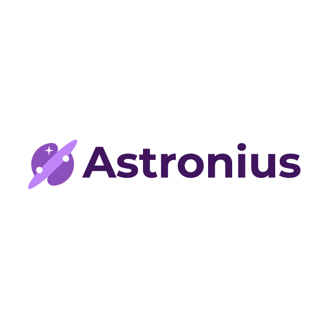 astronius.com logo, a brandable .com business name for sale
