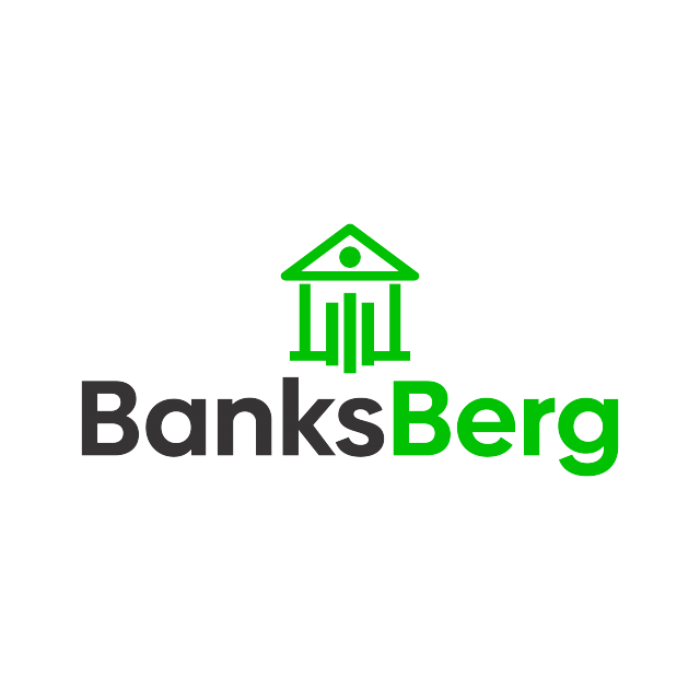 BanksBerg.com logo, a brandable .com business name for sale