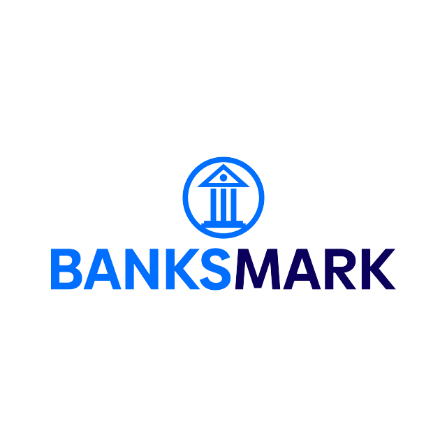 BanksMark.com logo, a brandable .com business name for sale