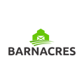 BarnAcres.com logo, a brandable .com business name for sale
