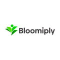 Bloomiply.com logo, a brandable .com business name for sale