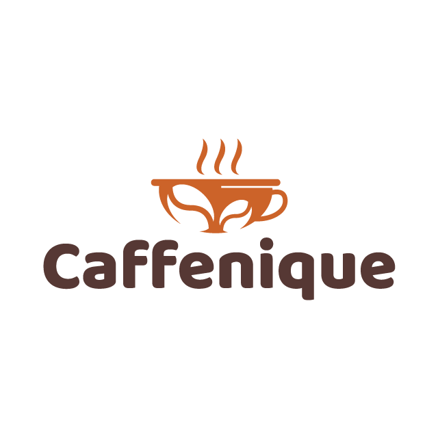 caffenique.com logo, a brandable .com business name for sale