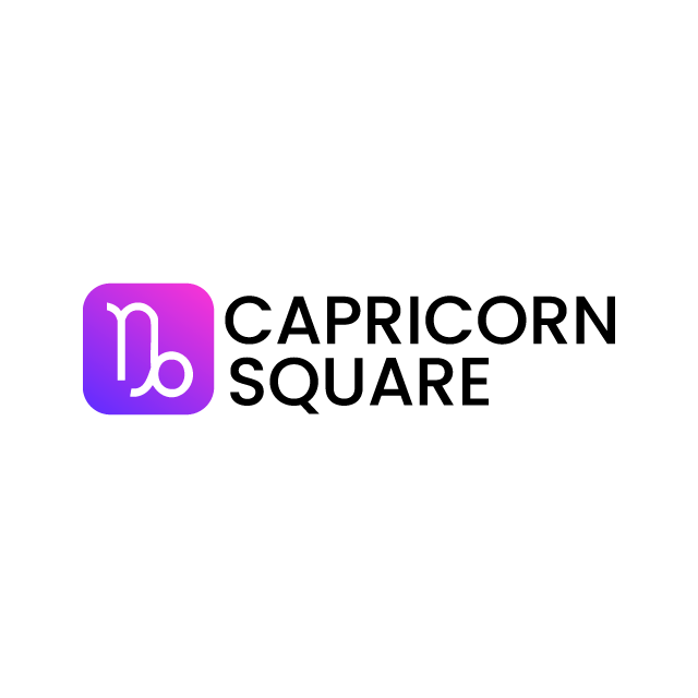 CapricornSquare.com logo, a brandable .com business name for sale