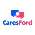 CaresFord.com logo, a brandable .com business name for sale