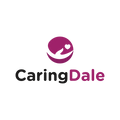 CaringDale.com logo, a brandable .com business name for sale