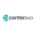 Centerevo.com logo, a brandable .com business name for sale
