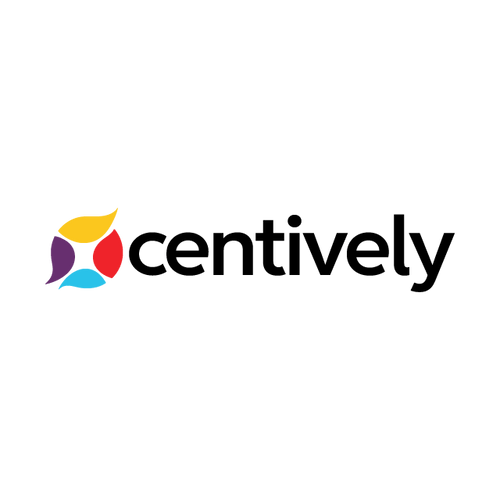 centively.com logo, a brandable .com business name for sale