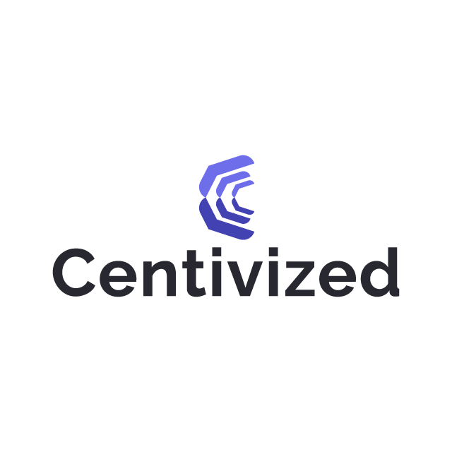 centivized.com logo, a brandable .com business name for sale