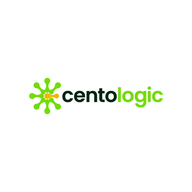 centoLogic.com logo, a brandable .com business name for sale