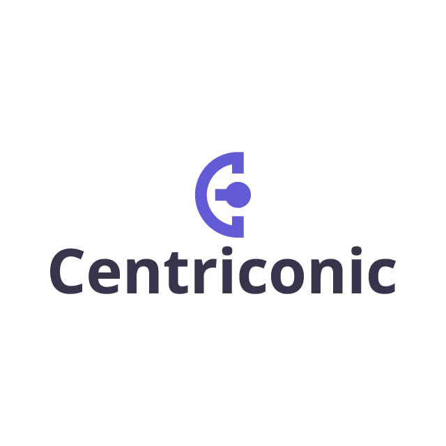 centriconic.com logo, a brandable .com business name for sale
