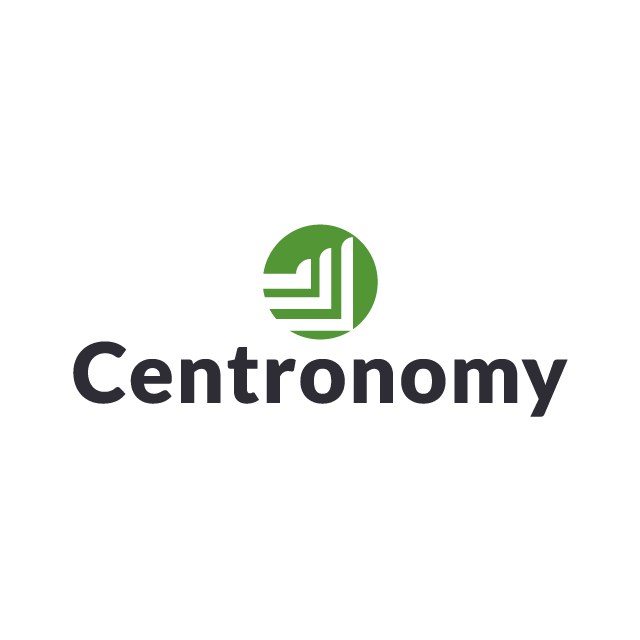 centronomy.com logo, a brandable .com business name for sale
