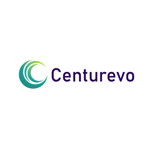 centurevo.com logo, a brandable .com business name for sale