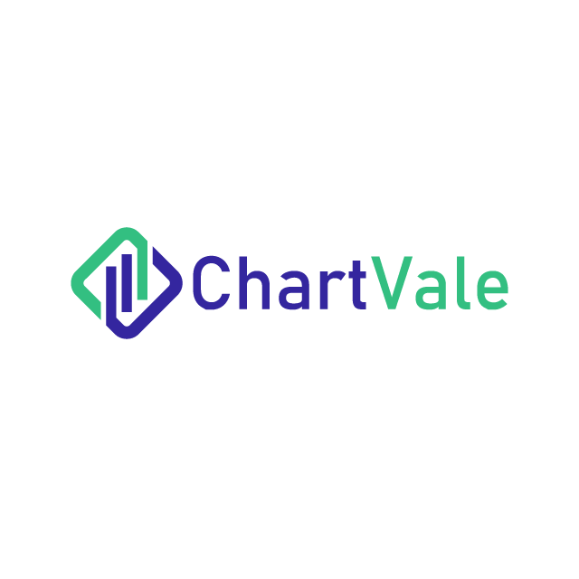 ChartVale.com logo, a brandable .com business name for sale