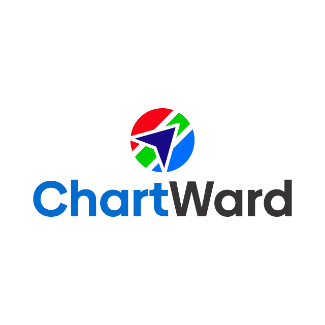 ChartWard.com logo, a brandable .com business name for sale